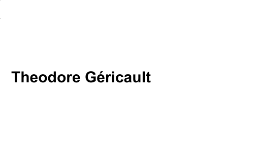Theodore Géricault
